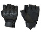 Warrior Airsoft Half Finger Flex Knuckle Gloves - Black Warrior Airsoft Half Finger Flex Knuckle Gloves - Black